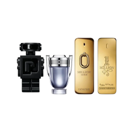 Set Paco Rabanne: 1 Million, Eau De Toilette, For Men, 5 ml *Miniature + Million Gold, Eau De Parfum, For Men, 5 ml *Miniature +