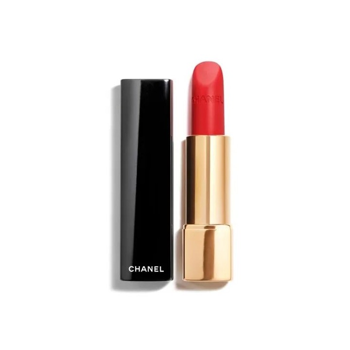 Chanel Rouge Allure Velvet Luminous Matte Lip Colour 57 Rouge Feu  - unisex - Teknashop Ltd