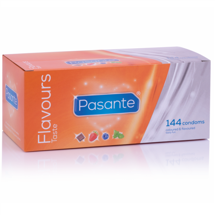 PASANTE - CONDOMS FLAVORS 144 UNITS - D-225488