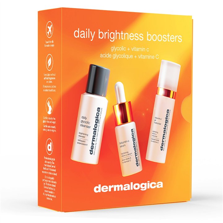 Set Dermalogica: Biolumin-C, Vitamin C, Brightening, Serum, For Face, 10 ml + Biolumin-C, Vitamin C, Moisturizing, Gel, For Face