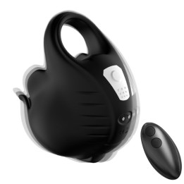 ARMONY - CUPPING VIBRATOR RING REMOTE CONTROL BLACK - D-238025