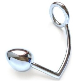 METAL HARD - RING WITH ANAL HOOK 45MM - D-205361