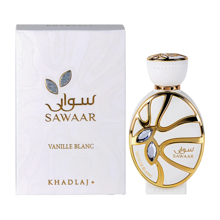 Khadlaj, Sawaar Vanille Blanc, Extrait De Parfum, Unisex, 100 ml - Teknashop Ltd