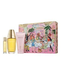 Set Estee Lauder: Beautiful, Eau De Parfum, For Women, 75 ml + Beautiful, Eau De Parfum, For Women, 10 ml + Beautiful, Hydrating