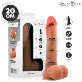 MR INTENSE - GARY M ULTRA-REALISTIC SILICONE COCK WITH TESTICLES 20 CM -Ø- 4.2 CM - D-245160