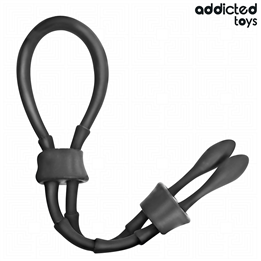ADDICTED TOYS - ADJUSTABLE SILICONE ROPE FOR THE PENIS - D-242858 - Teknashop Ltd