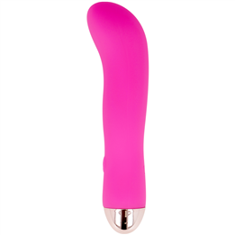 DOLCE VITA - RECHARGEABLE VIBRATOR TWO PINK 7 SPEEDS - D-228453 - Teknashop Ltd