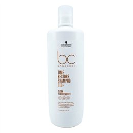 Schwarzkopf Professional, Bonacure Time Restore, Q10, Hair Shampoo, Anti-Aging, 1000 ml - Teknashop Ltd