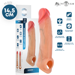 MR INTENSE - SIMON M SILICONE PENIS SLEEVE 14.5 CM -Ø- 4 CM - D-245168