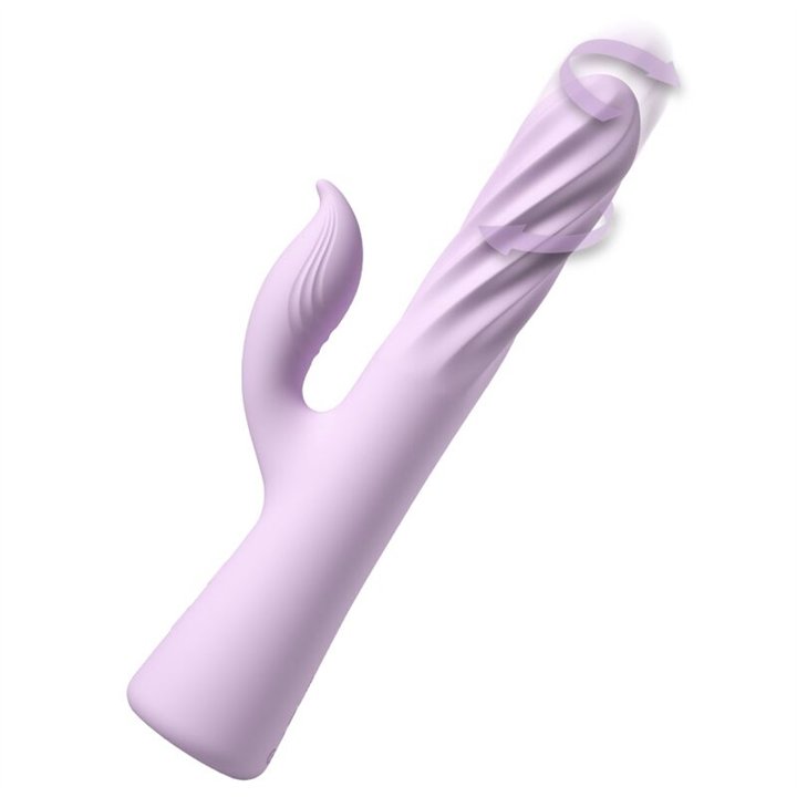 FANTASY FOR HER - FANTASY TWIST VIBRATOR TWISTMOTION WITH ROTATION AND PUSHING PURPLE - D-246884 - Teknashop Ltd