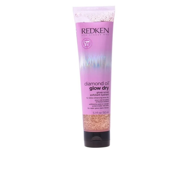 Redken Diamond Oil Glow Dry Scrub 150ml - unisex - Teknashop Ltd
