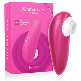 WOMANIZER - STARLET 3 CLITORAL STIMULATOR PINK - D-235667