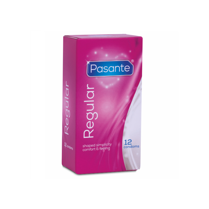PASANTE - REGULAR CONDOMS 12 PACK - D-225476
