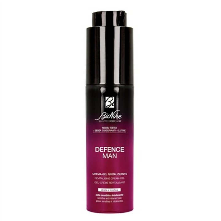 BioNike, Defence Man, Revitalizing, Daily, Gel Cream, For Face, 50 ml - Teknashop Ltd