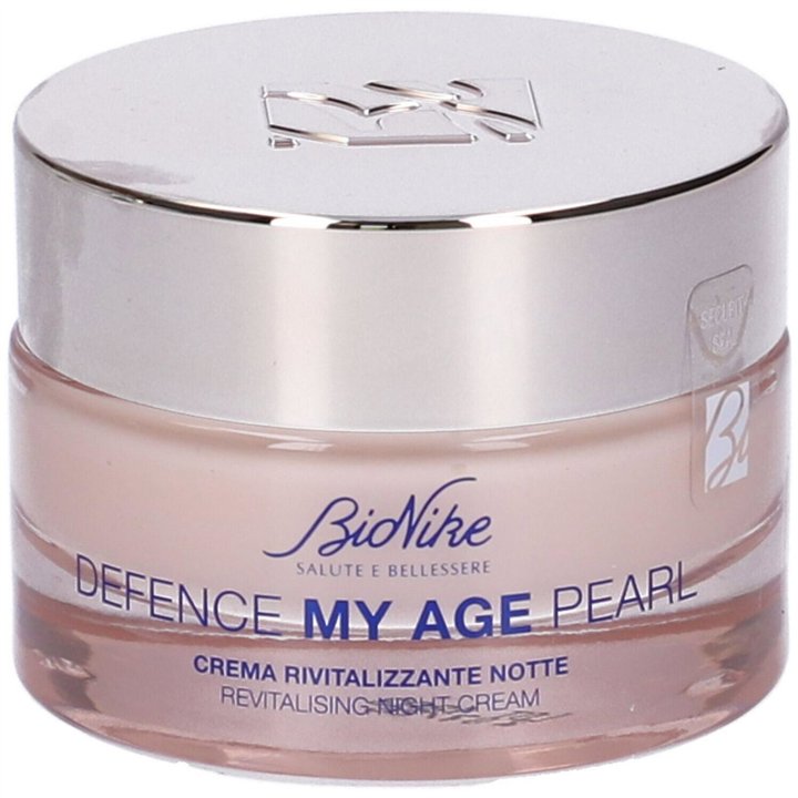 BioNike, Defence My Age Pearl, Firming, Anti-Ageing & Anti-Wrinkle, Night, Cream, For Face, 50 ml - Teknashop Ltd
