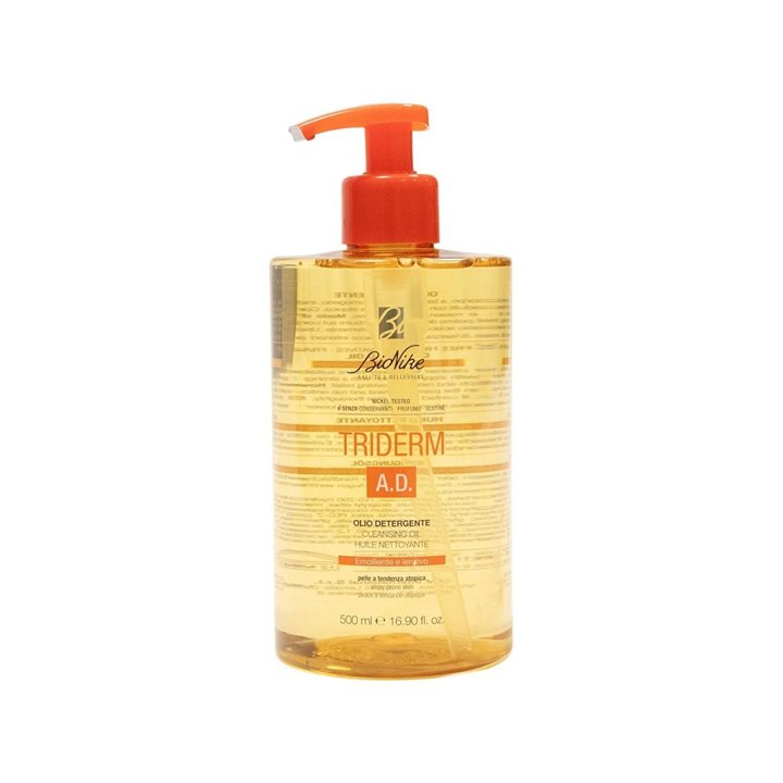 BioNike, Triderm A.D., Hydrating & Soothing, Body Oil, Daily, 500 ml - Teknashop Ltd