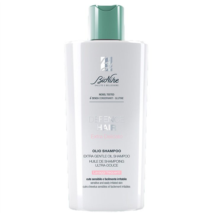 BioNike, Defense Hair Extra Delicate, Hair Shampoo, Hydrating & Soothing, 200 ml - Teknashop Ltd