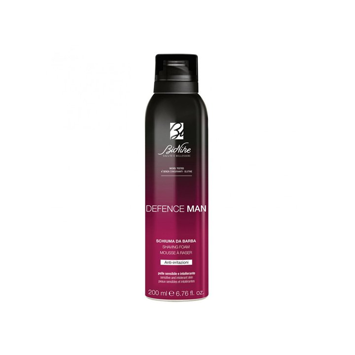 BioNike, Defence, Cleansing & Protecting, Shaving Foam, 200 ml - Teknashop Ltd