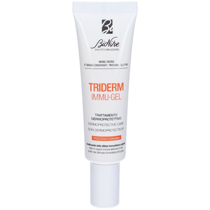 BioNike, Triderm Immu-Gel, Soothing & Protecting, Day & Night, Local Treatment Gel, For Face, 30 ml - Teknashop Ltd
