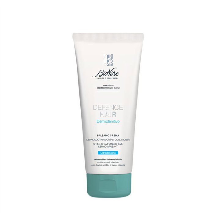BioNike, Defense Hair Dermosoothing, Hair Cream Conditioner, Cleansing & Hydrating, 200 ml - Teknashop Ltd