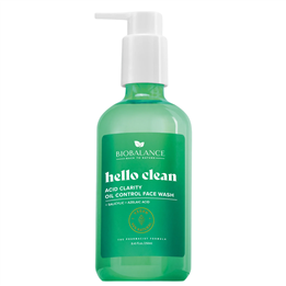 Bio Balance, Hello Clean Brightening, Cleansing, Purifying & Mattifying, Cleansing Gel, For Face, 250 ml