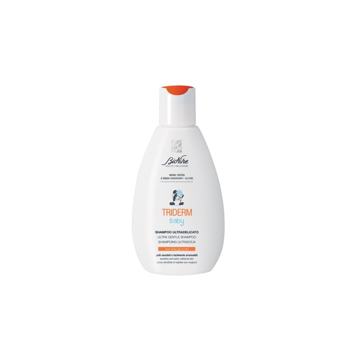 BioNike, Triderm Baby, Hair Shampoo, Gentle Cleansing, 200 ml