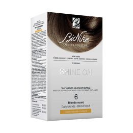 BioNike, Shine On, Permanent Hair Dye, 6 Dark Blonde, 145 ml