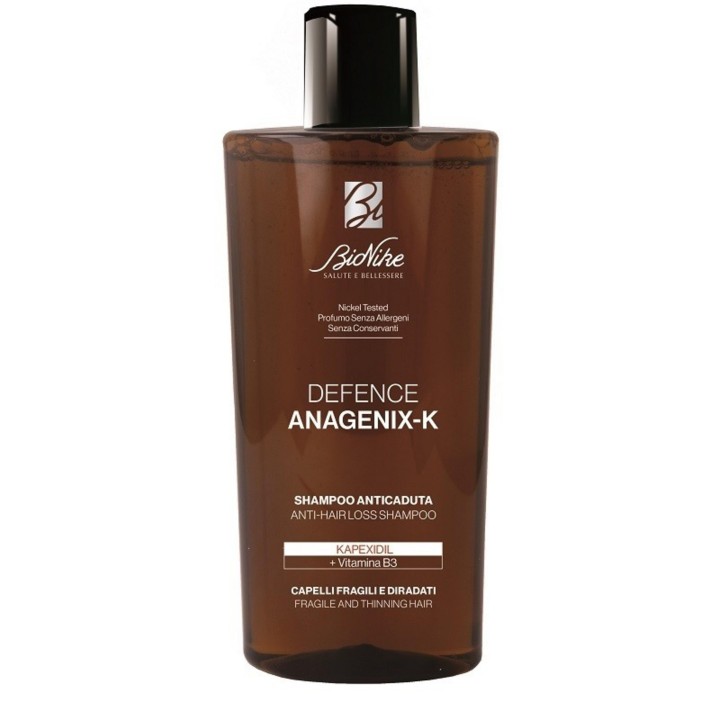BioNike, Defense Anagenix-K, Hair Shampoo, Anti-Hair Loss & Strengthening, 200 ml