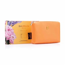 Balmain, Ss25, GWP Textile Pouch, Orange