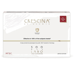 Set, Labo Cosprophar Suisse, Crescina, Transdermic HFSC 500, For Growth Stimulation, Ampoules Treatment Serum, For Scalp, For Me
