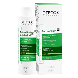 Vichy, Dercos Sensitive, Hair Shampoo, Anti-Dandruff, 200 ml