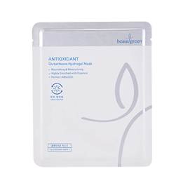 Beauugreen, Hydrogel Premium, Glutathione, Anti-Oxidant, Sheet Mask, For Face, 30 g