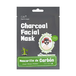 Cettua, Cettua, Charcoal, Eliminates Impurities, Sheet Mask, For Face, 20 g