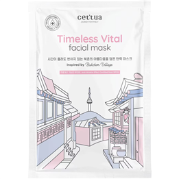 Cettua, Timeless Vital, Anti-Aging, Sheet Mask, For Face, 20 g