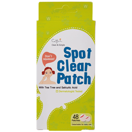 Cettua, Spot Clear, Anti-Acnee, Local Treatment Patch, For Face, 48 pcs