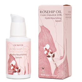 Glamfox, Rosehip Oil, Nourishing, Daily, Serum, For Face, 50 ml