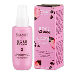 Bioearth, Rose Choco, Refreshing, Mist Spray, For Body, Face & Hair, 100 ml