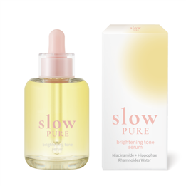 Slowpure, Brightening Tone, Brightening & Even Skin Tone, Day & Night, Serum, For Face, 50 ml