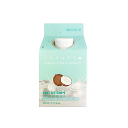 Inuwet, Coco, Coconut Milk, Cleansing & Softening, Bath Milk, 230 ml