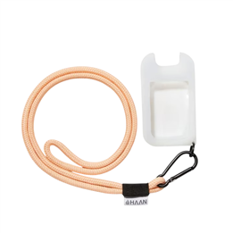 Haan, Hand Sanitizer, With Neck Lanyard, Protective Case, Orange