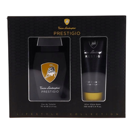 Set Tonino Lamborghini: Prestigio, Eau De Toilette, For Men, 75 ml + Prestigio, Refreshing, After-Shave Balm, 100 ml