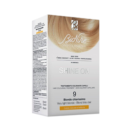 BioNike, Shine On, Permanent Hair Dye, 9 Very Light Blonde, 145 ml