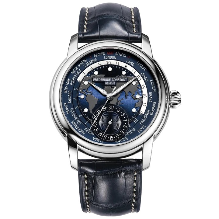 FREDERIQUE CONSTANT Mod. CLASSIC WORLDTIMER - WW.FC-718NWM4H6