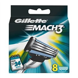 Gillette Mach3 Refill 8 Units  - unisex