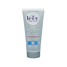 Veet For Men Sensitive Skin Depilatory Cream 200ml - unisex