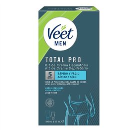 Veet Men Depilatory Cream Sensitive Areas 100ml Set 2 Pieces - unisex