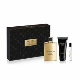 Jimmy Choo Man Eau De Parfum Spray 100ml Set 3 Pieces - unisex