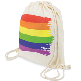 PRIDE - COTTON LGBT FLAG BACKPACK - D-235566