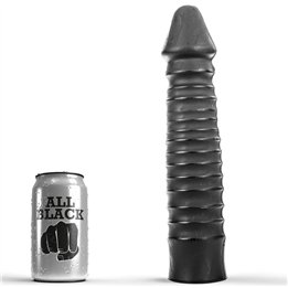 ALL BLACK - DILDO 26 CM - D-221728 - Teknashop Ltd