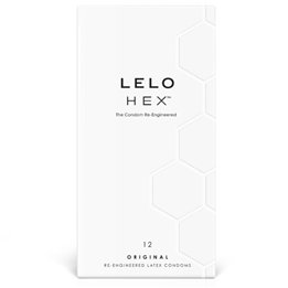 LELO - HEX CONDOM BOX 12 UNITS - D-211713